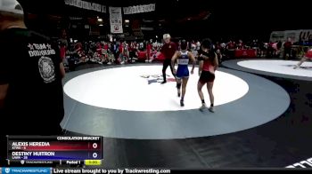 106 lbs Round 4 (16 Team) - Alexis Heredia, KTWA vs Destiny Huitron, LAWA