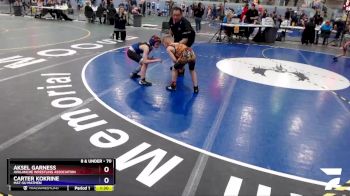 70 lbs X Bracket - Carter Kokrine, Mat-Su Matmen vs Aksel Garness, Avalanche Wrestling Association