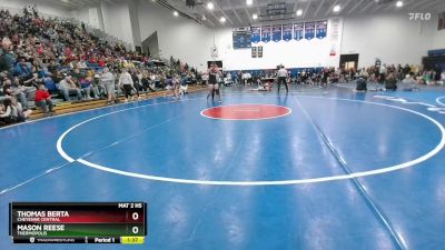 190 lbs Champ. Round 1 - Thomas Berta, Cheyenne Central vs Mason Reese, Thermopolis