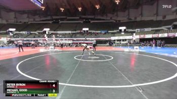 113 lbs Champ Round 1 (16 Team) - Michael Good, Nazareth vs Peter Byron, Denbigh