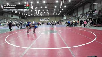 125A Quarterfinal - Khloe Haneborg, North Platte Girls vs Aliza Farooqui, Francis Howell