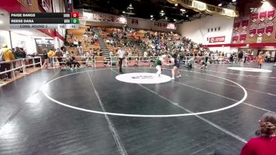 145 lbs Cons. Round 3 - Paige Bangs, Saratoga vs Reese Dana, Green River