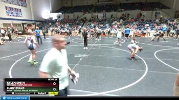 122 lbs Semifinal - Kylen Smith, Team Bear Wrestling Club vs Mark Evans, Palmetto State Wrestling Acade