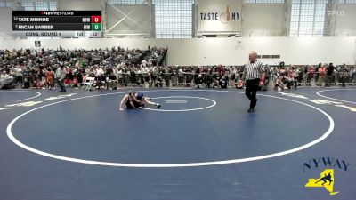 70 lbs Cons. Round 4 - Tate Minnoe, Moravia Youth Wrestling vs Micah Barber, Falconer Youth Wrestling