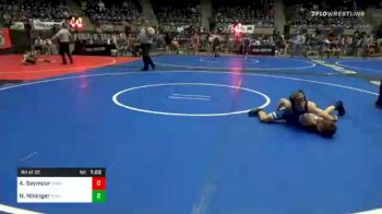 95 lbs Prelims - August Seymour, Mariposa Golden Grapplers vs Noah Nininger, Staunton River