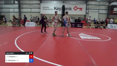 65 kg Round Of 64 - Troy Dolphin, B.A.M. Training Center vs Carsen Richards, Lake Erie Regional Training Center