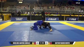 Matthew Warren Wooten vs Diego Ariel Martinez-Gonzalez 2025 Pan Jiu Jitsu IBJJF Championship