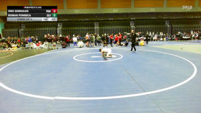 106 lbs Consi Of 4 - Ono Gonzales, Ponderosa vs Roman Fonseca, Gilroy