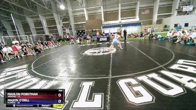 144 lbs Semis & 1st Wrestleback (8 Team) - Mahlon Pobstman, Arizona vs Mason O`Dell, Florida