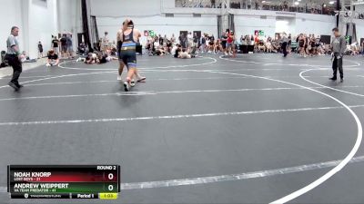 215 lbs Round 2 (8 Team) - Noah Knorp, Lost Boys vs Andrew Weippert, VA Team Predator