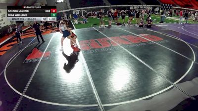115 lbs Champ. Round 5 - Katara Lacrue, Colorado vs Nika Williams