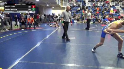 130 lbs Consy 3 - Wyatt Levy, Cathedral Prep vs Shane Martin, Canon-McMillan