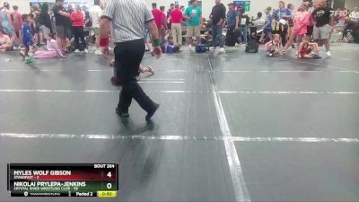 52 lbs 5th Place Match - Myles Wolf Gibson, Standfast vs Nikolai Prylepa-Jenkins, Crystal River Wrestling Club