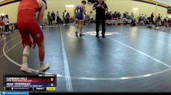 132 lbs Champ. Round 2 - Cameron Volz, Royal Pride Wrestling Club vs Sean Tankersley, Central Indiana Academy Of Wrestling