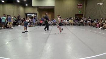 95 lbs Round 3 (8 Team) - Elijah Merritt, RWA vs Greyson Locke, North DeSoto Blue WA