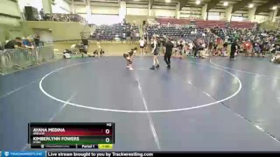 130 lbs Quarterfinal - Ayana Medina, Oregon vs Kimberlynn Fowers, Utah