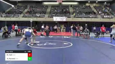 171 lbs Semifinal - Noah Hall, Remington, VA vs Avery Aurand, Lewistown, PA