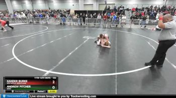 132 lbs Cons. Round 2 - Xander Burke, Izzy Style Wrestling vs Andrew Pitcher, Ohio