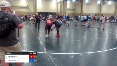 285 lbs Rr Rnd 13 - Jakari Johnson, Eagles Wrestling Club vs Jonathan Lattimore, Team Mayhem