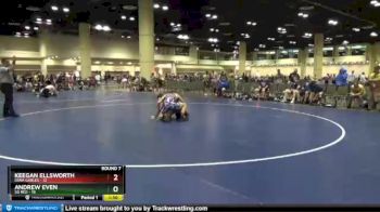 138 lbs Round 7 (10 Team) - Keegan Ellsworth, Iowa Gables vs Andrew Even, SD Red