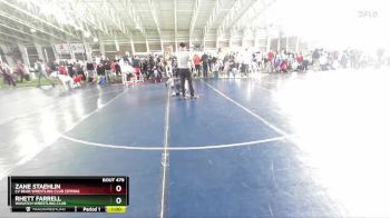 66 lbs Cons. Round 2 - Zane Staehlin, LV Bear Wrestling Club (Spring vs Rhett Farrell, Wasatch Wrestling Club