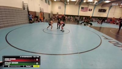 103-108 lbs Round 3 - Josh Donis, Chatfield vs Ethan Geiger, Laramie