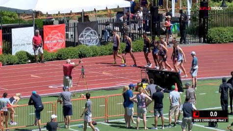 Open Men's 1500m, Heat 2