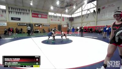 145 (147) Champ. Round 1 - Roslyn Turner, Washington (Fremont) vs Rylan Caron, Del Norte (Cresent City)