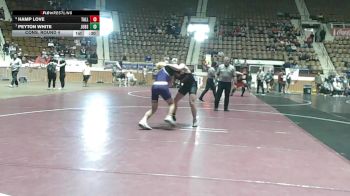 1A-4A 165 Cons. Round 4 - Hamp Love, Tallassee vs Peyton White, J.U. Blacksher