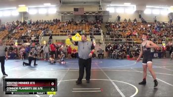 136 lbs Semifinal - Kenyno Mendez (c1), Unattached vs Connor Flaherty (se 3/5), Cp Academy