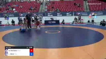 70 kg Round Of 32 - Alec Pantaleo, Cliff Keen Wrestling Club / TMWC vs Luka Wick, SoCal RTC / TMWC