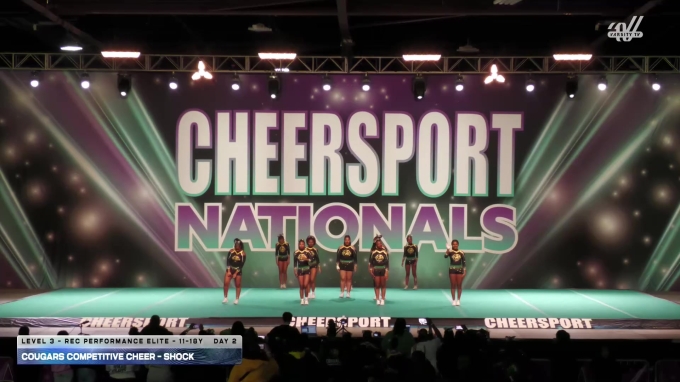 Window Cheer Performance Cougars Competitive Cheer - Shock [2026 L3 - Rec Performance Elite - 11 ...