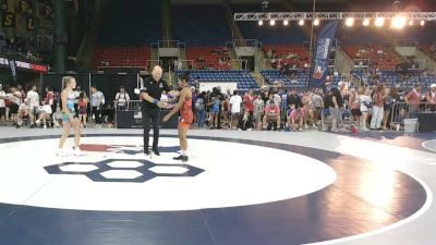 105 lbs Cons. Rd Of 16 - Kelani Ramos, Maryland vs Dilynn Albrecht, Wisconsin