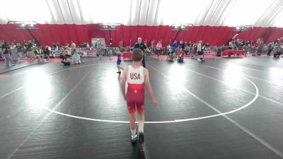 78 lbs Champ. Rd Of 16 - Carter Brandon, Backyard Brawlers vs Blake Xinastle, Summit Wrestling Academy