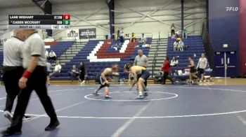 141 lbs Quarterfinal - Lane Wishart, St. Thomas University vs Caden McCrary, Reinhardt University (ga)