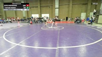 115 lbs Cons. Round 5 - Katie Hartgraves, Ozark vs Kaylee Pankey, Tonganoxie