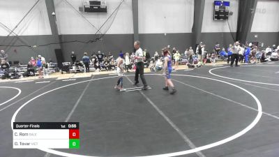 70 lbs Quarterfinal - Clyde Rom, Salem Elite vs Diego Tovar, Victory Wrestling-Central WA