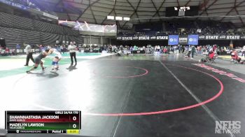 Girls 3A/4A 170 Cons. Round 4 - Madelyn Lawson, Yelm (Girls) vs Shawnnastasia Jackson, Davis (Girls)