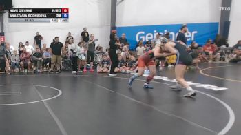 58 kg Quarterfinal - Neve O'Byrne, PA West Black - W vs Anastasia Rodnikova, Wyoming Seminary - W