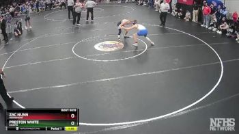 5A 113 lbs Semifinal - Preston White, Chapin vs Zac Nunn, Woodmont