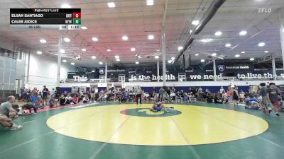 95 lbs Semifinal - Elijah Santiago, Grit Mat Club - MS vs Caleb Judice, Keystone Krush - MS