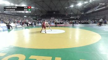 Boys 1A 175 lbs Cons. Round 2 - Caesar Stuart, Colville vs Jack Bohlke, Naches Valley