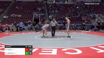 195 lbs Quarterfinal - Max Tillett, Southern Columbia Area Hs vs Cole Labenne, Brookville Area Hs