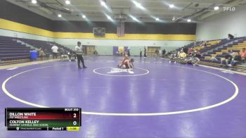 132 lbs Cons. Round 5 - Dillon White, PSF Wrestling vs Colton Kelley, Kearney Catholic High School