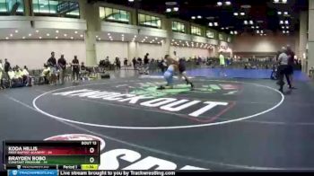 182 lbs Round 3 (10 Team) - Koda Hillis, First Baptist Academy vs Brayden Bobo, Constant Pressure
