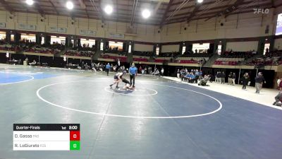 107 lbs Quarterfinal - Daniella Gasso, Portsmouth Abbey vs Roma LoGiurato, Friends Central