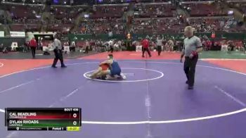 D2-126 lbs Cons. Round 1 - Dylan Rhoads, Louisville vs Cal Beadling, STEUBENVILLE