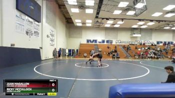 184 lbs Champ. Round 1 - Ricky McCulloch, Sierra College vs Juan Magallon, College Of Redwoods