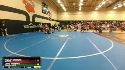 113 lbs Quarterfinal - Kaelem Winters, Riverton vs Cody Williams, Natrona County