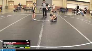 72 lbs Round 5 - Joe Gaffigan, DeHart Wrestling Academy vs Kellen Mitchell, Ironclad Wrestling